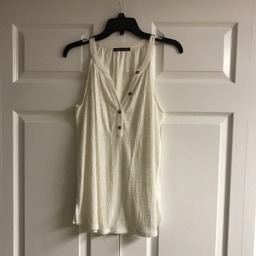 Summer Size M  Cream Color Casual Top